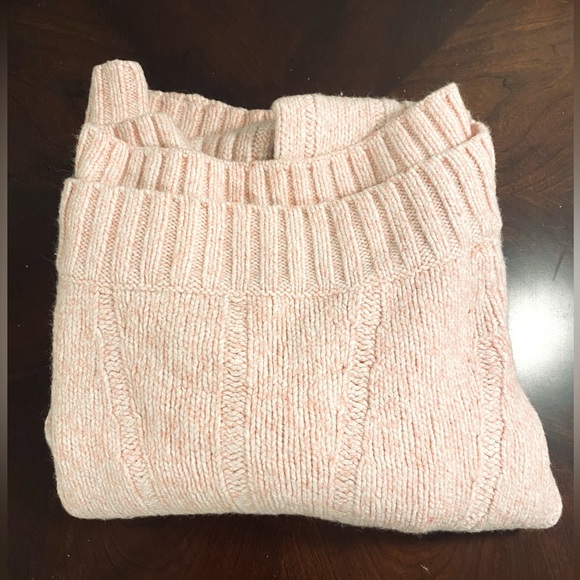 Vintage Express Pink Off the Shoulder Sweater - Picture 4 of 5